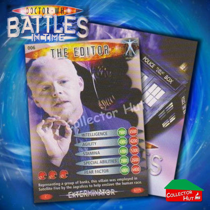 DOCTOR WHO Battles in Time #1-139 EXTERMINATOR RARE & COMMON Cards YOU CHOOSE