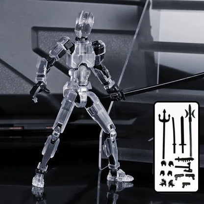 Shapeshift Robots Constructable Posable Action Figures for Art & Build Play