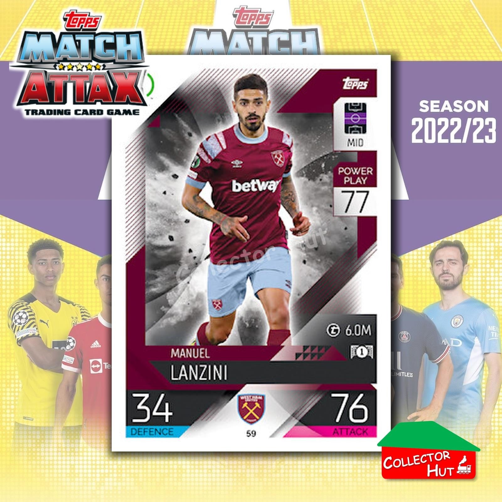 Topps Match Attax Europa Champions League 2022/23 TCG Trading Cards Base 1-189