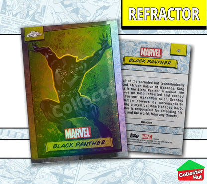 Marvel Topps Chrome 2024 REFRACTOR Card Collection YOU CHOOSE
