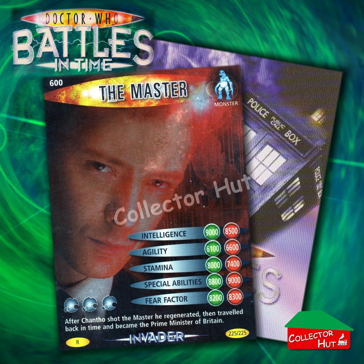 DOCTOR WHO Battles in Time #376-600 INVADER RARE & COMMON CARDS YOU CHOOSE