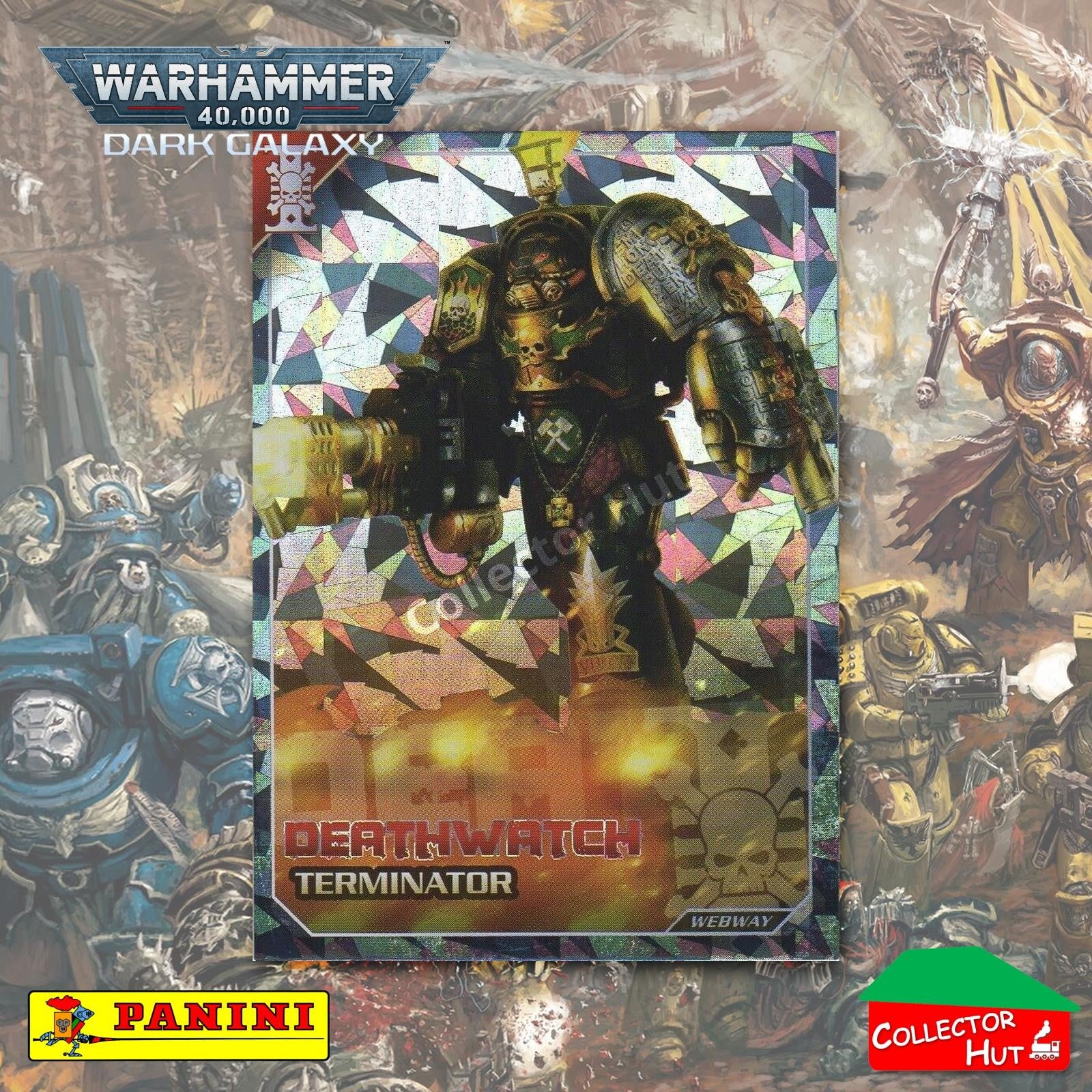 PANINI Warhammer 40,000 Dark Galaxy Webway Inferno Adamantium Limited FOIL Cards