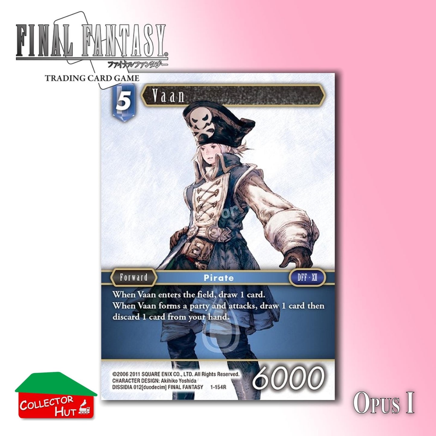 Final Fantasy Trading Card Game OPUS I Singles You Choose