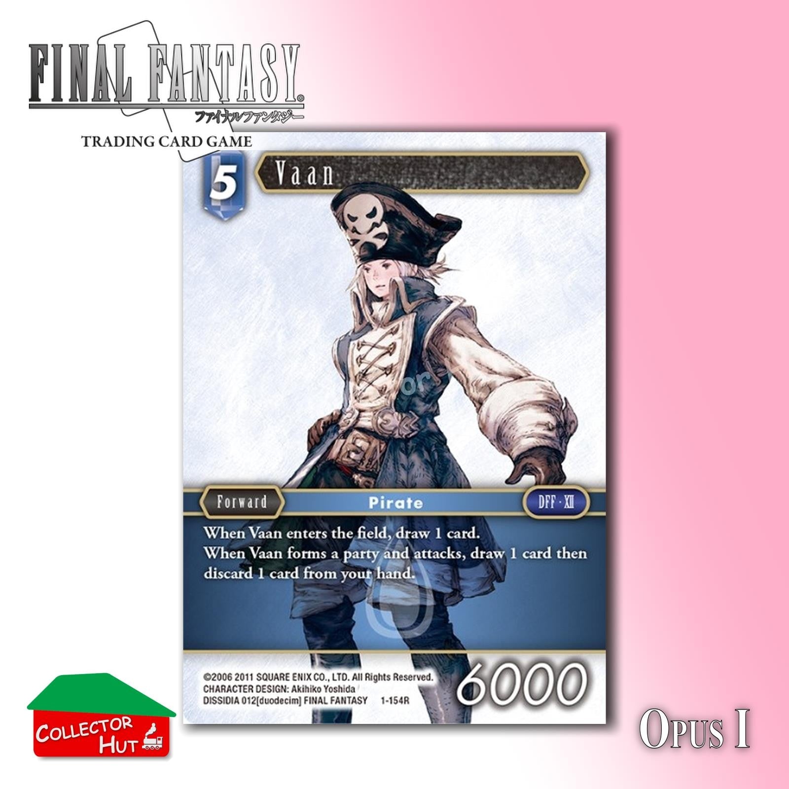 Final Fantasy Trading Card Game OPUS I Singles You Choose