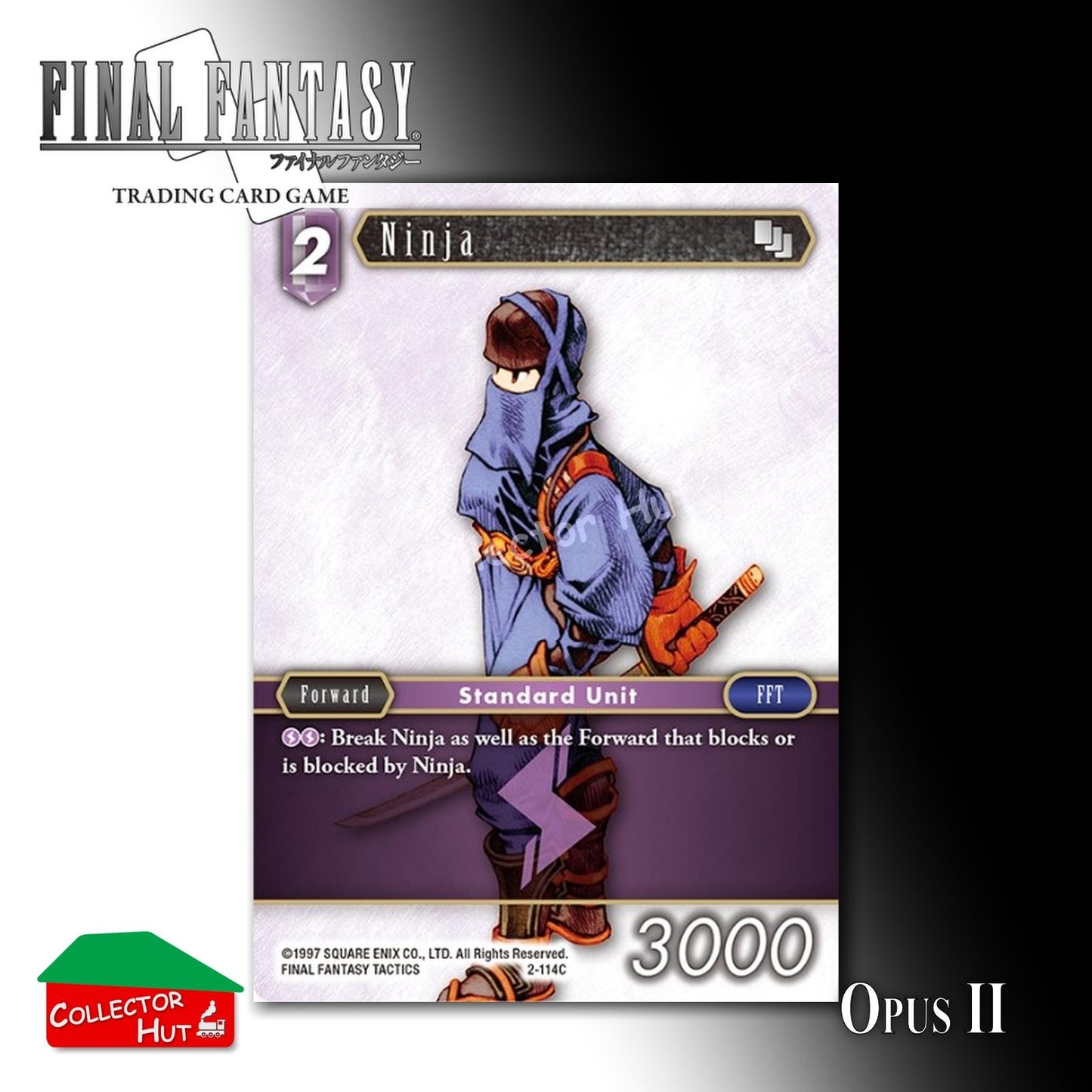 Final Fantasy Trading Card Game OPUS II 2 Singles You Choose