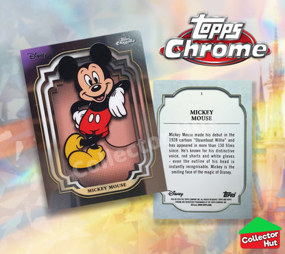 Disney Topps Chrome 2024 Base Cards 1-200 Pick Singles to Complete Your Set