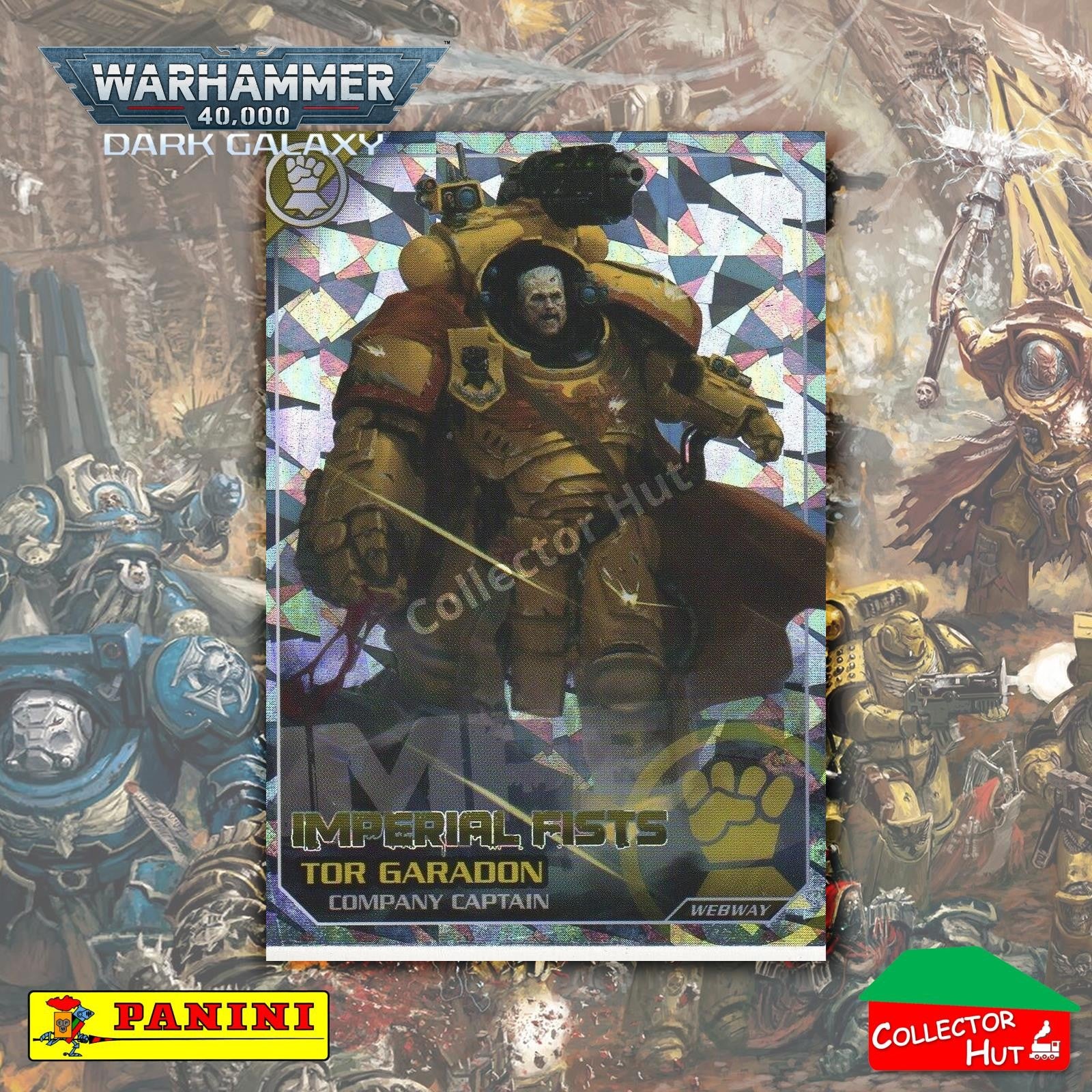 PANINI Warhammer 40,000 Dark Galaxy Webway Inferno Adamantium Limited FOIL Cards