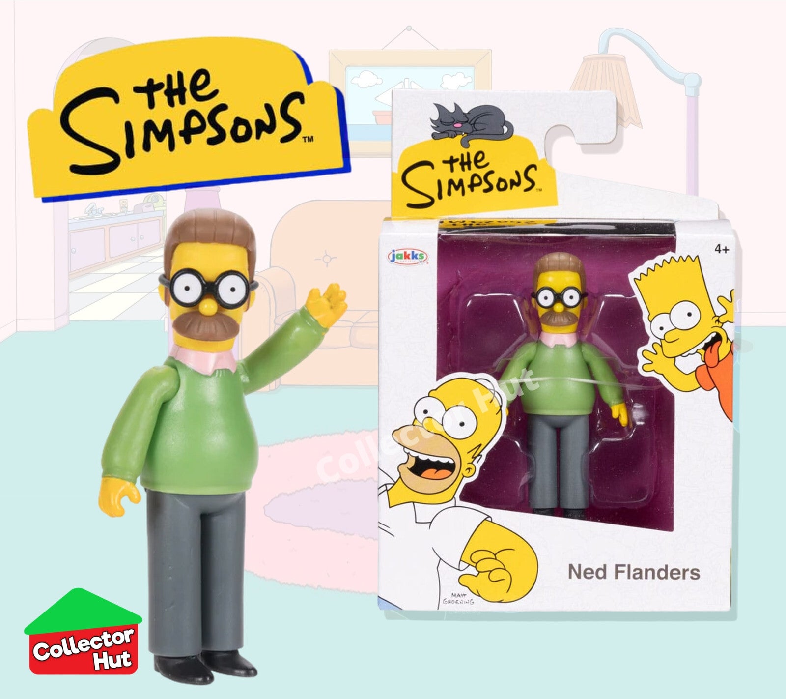 The Simpsons 2.5" Inch Figurine Playset Collection Jakks Pacific 2024