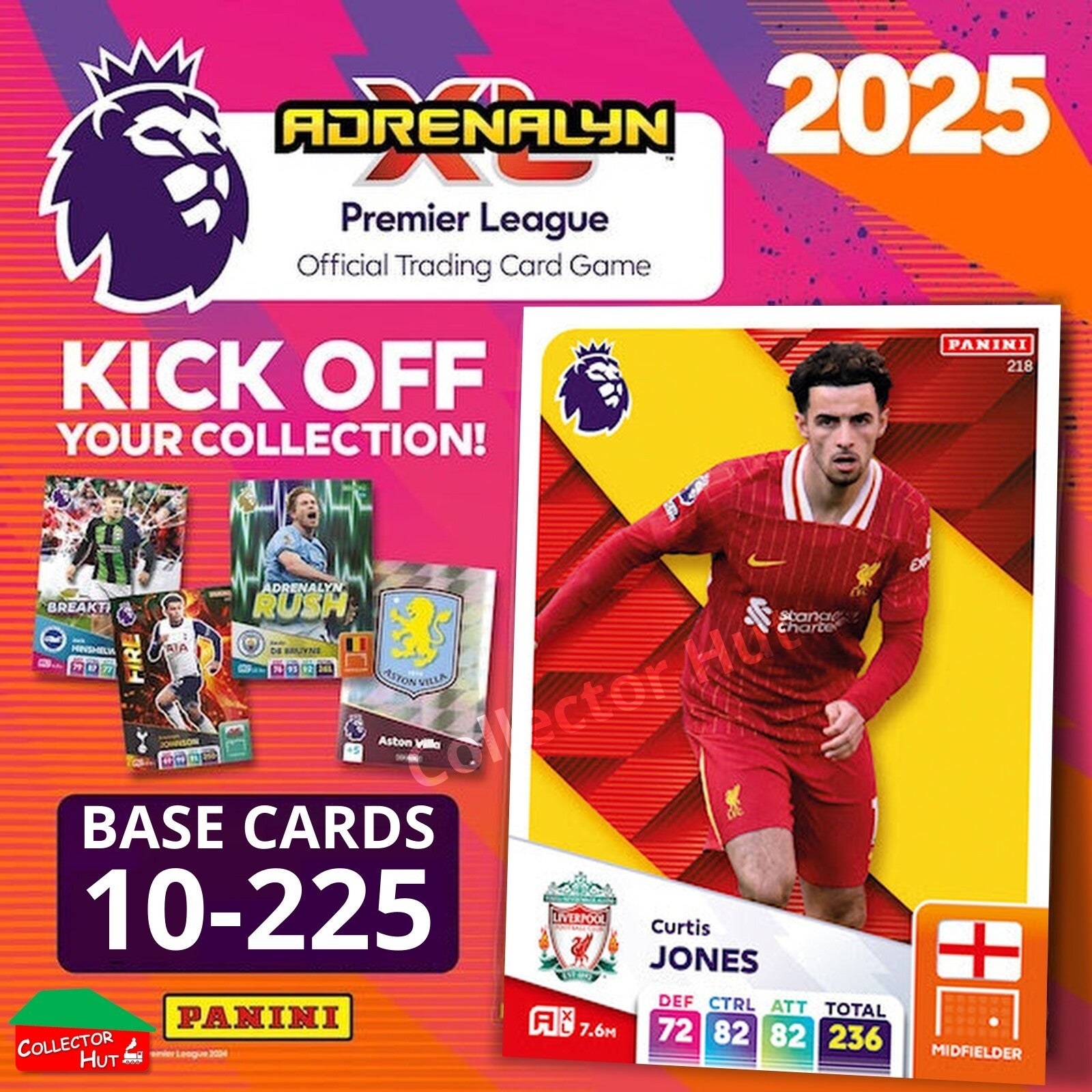 Panini Adrenalyn XL Premier League 2025 2024/25 Base & Foils #10-225