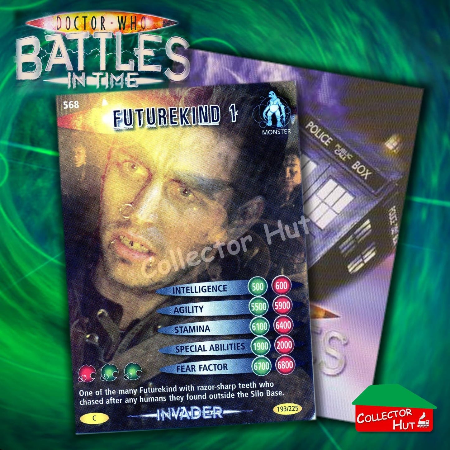 DOCTOR WHO Battles in Time #376-600 INVADER RARE & COMMON CARDS YOU CHOOSE