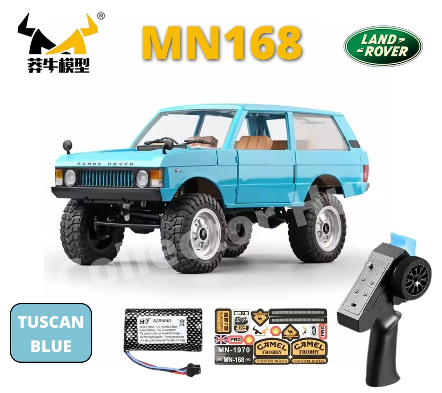 MN168 RC Rock Crawler 1:12 Scale Premium Land Rover 1970 Design Upgradable Boxed