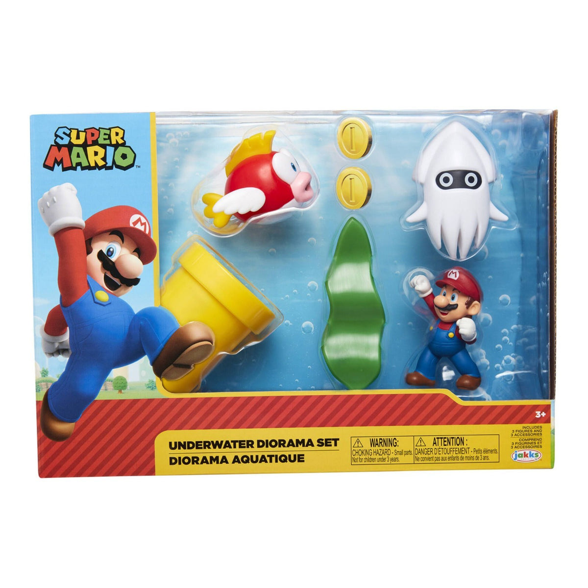Super Mario 2.5" Diorama Sets Jakks Action Figures