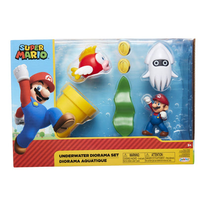 Super Mario 2.5" Diorama Sets Jakks Action Figures
