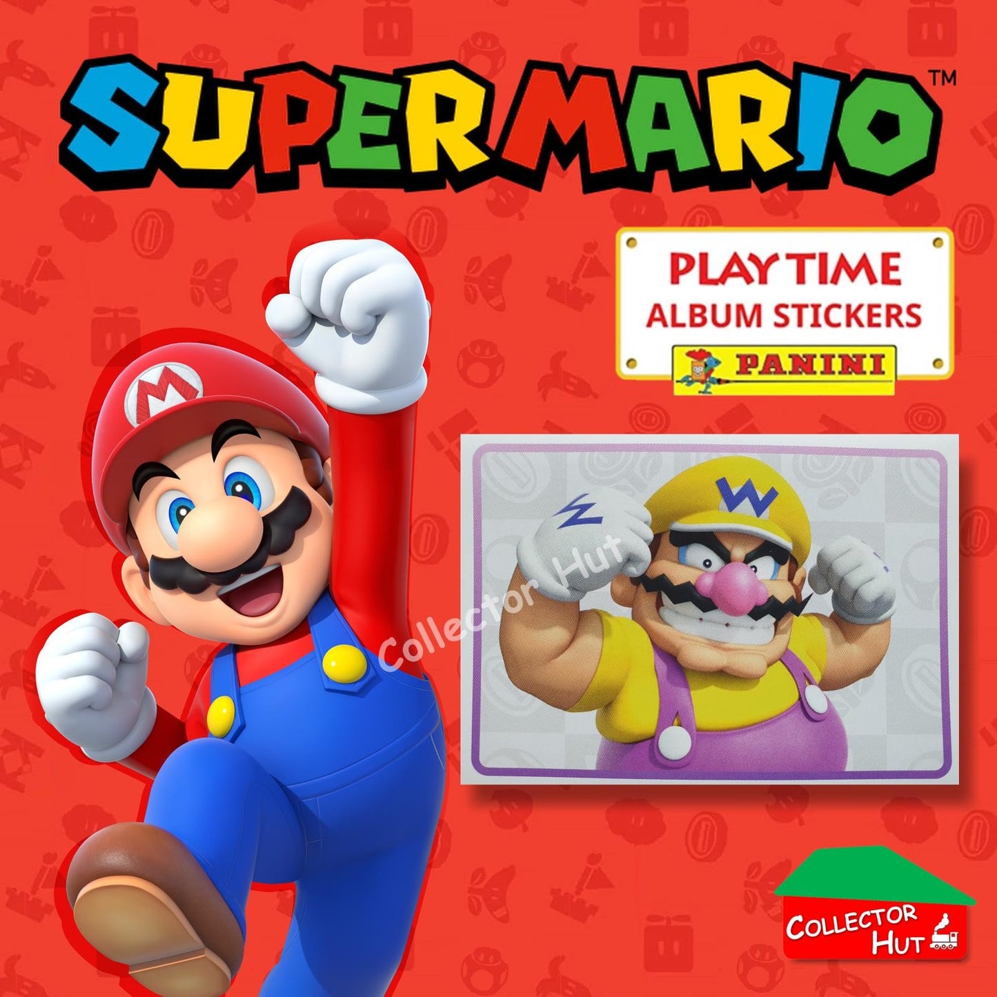 Panini Super Mario Playtime Sticker Collection Singles