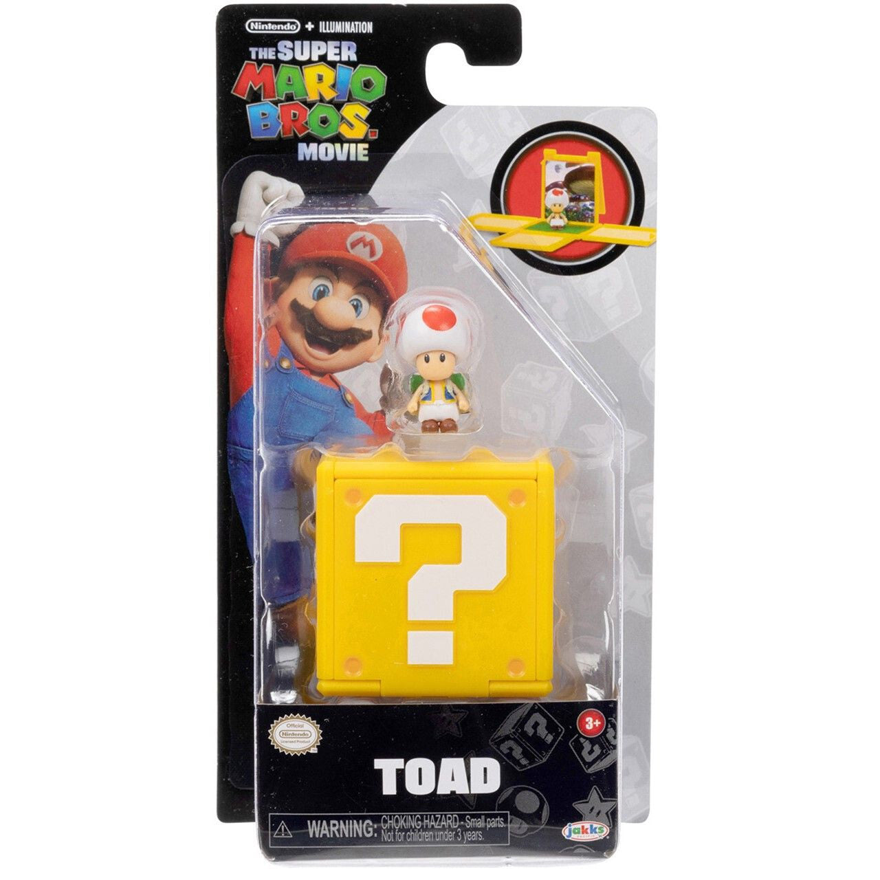 The Super Mario Bros Movie 3cm Mini Figures with Mystery Box