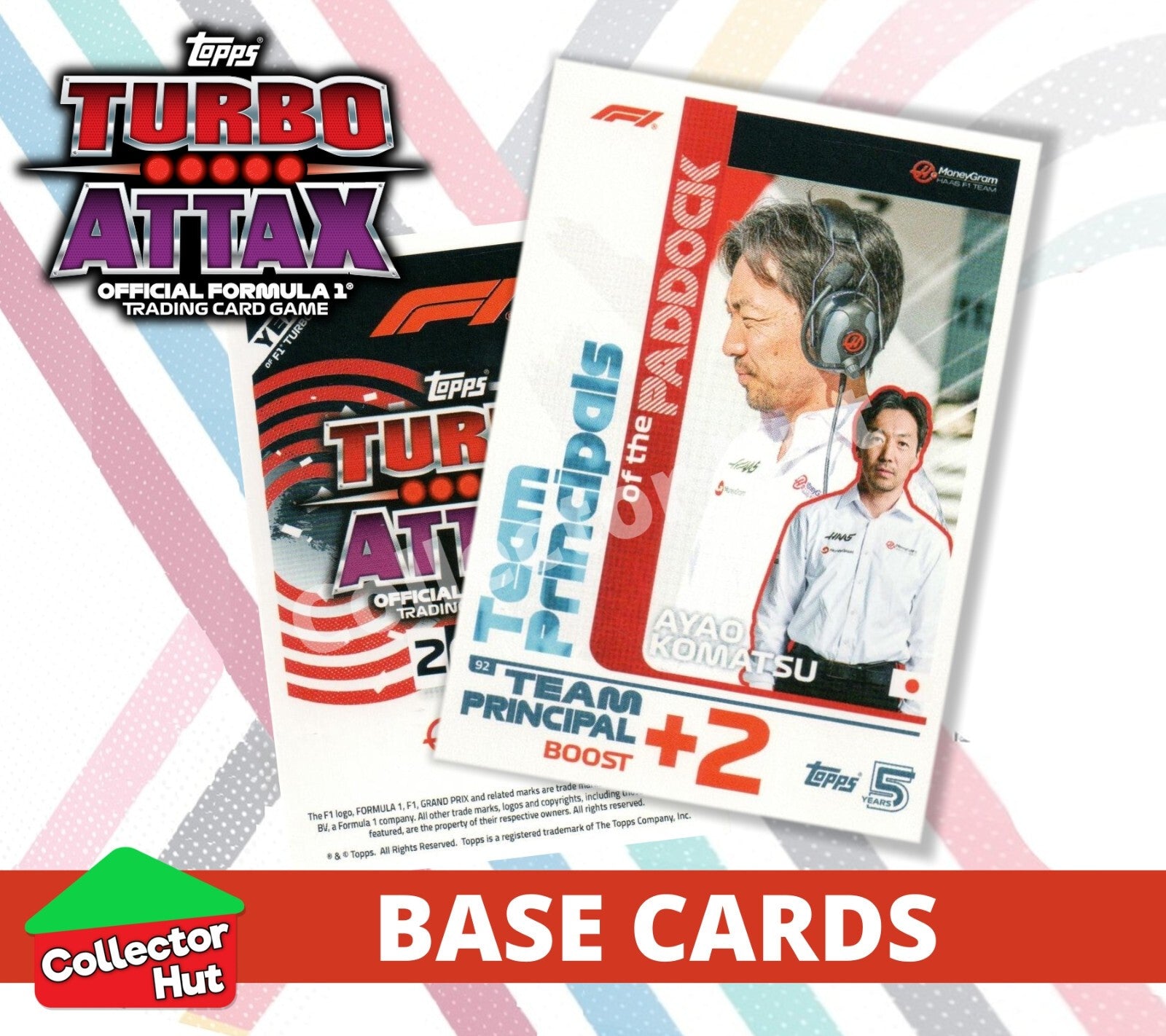Topps Turbo Attax Formula 1 F1 2024 #1-166 Base Cards YOU CHOOSE