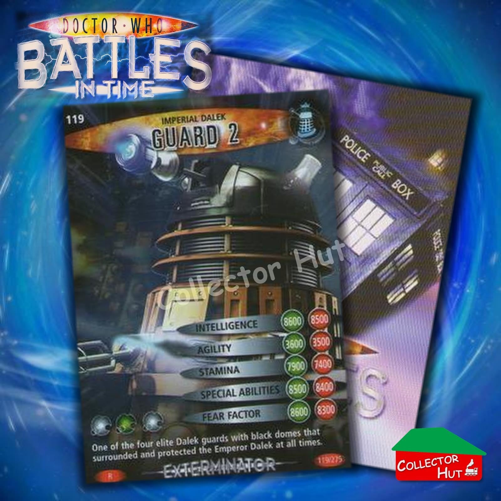 DOCTOR WHO Battles in Time #1-139 EXTERMINATOR RARE & COMMON Cards YOU CHOOSE
