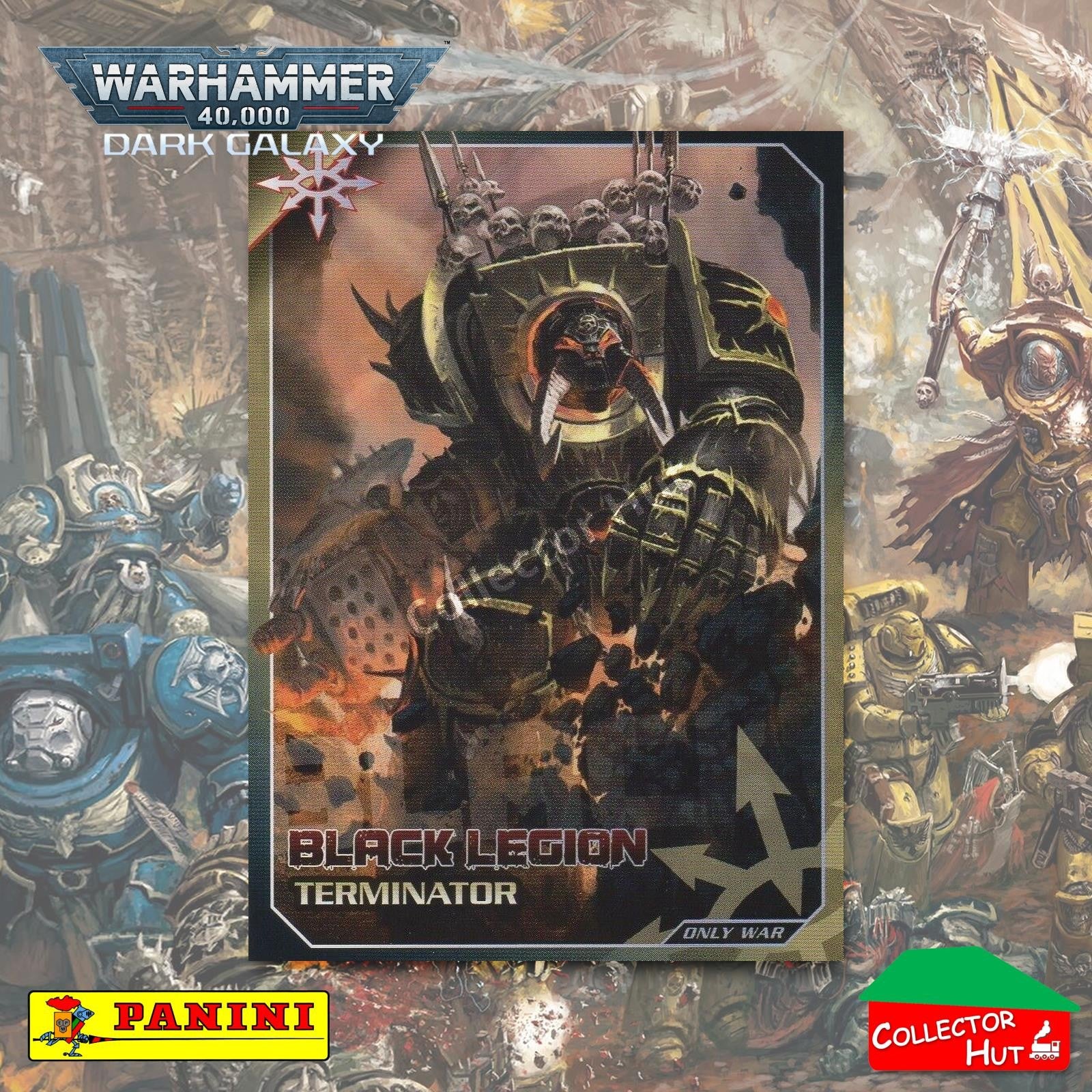 PANINI Warhammer 40,000 Dark Galaxy Only War Base Trading Cards #1-225