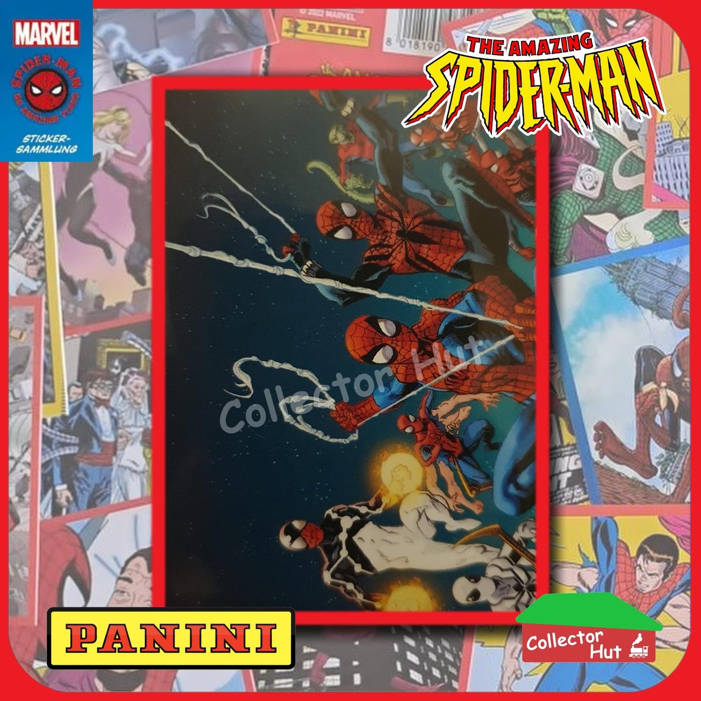 Panini The Amazing Spider-Man 60th Anniversary Sticker Collection Singles