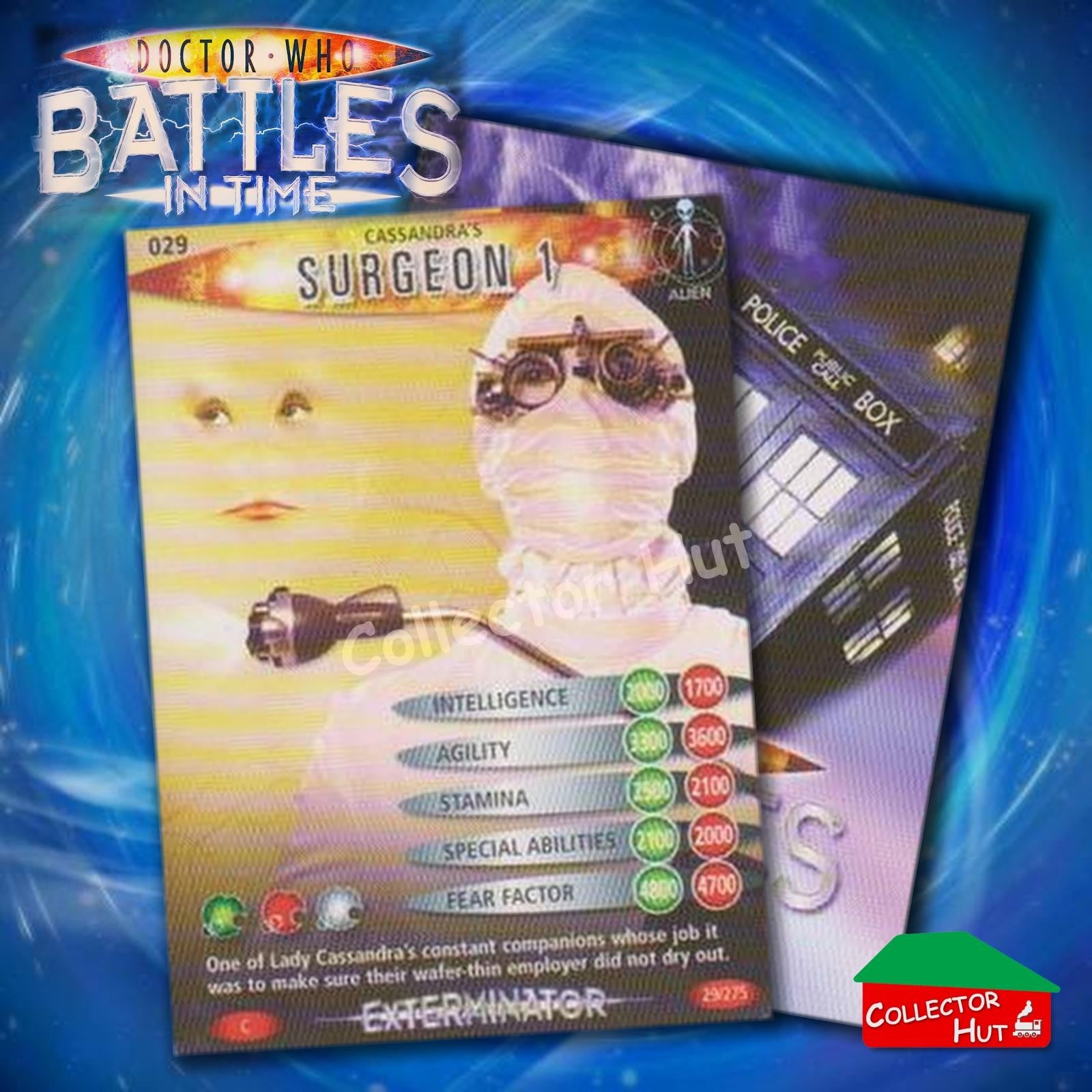 DOCTOR WHO Battles in Time #1-139 EXTERMINATOR RARE & COMMON Cards YOU CHOOSE