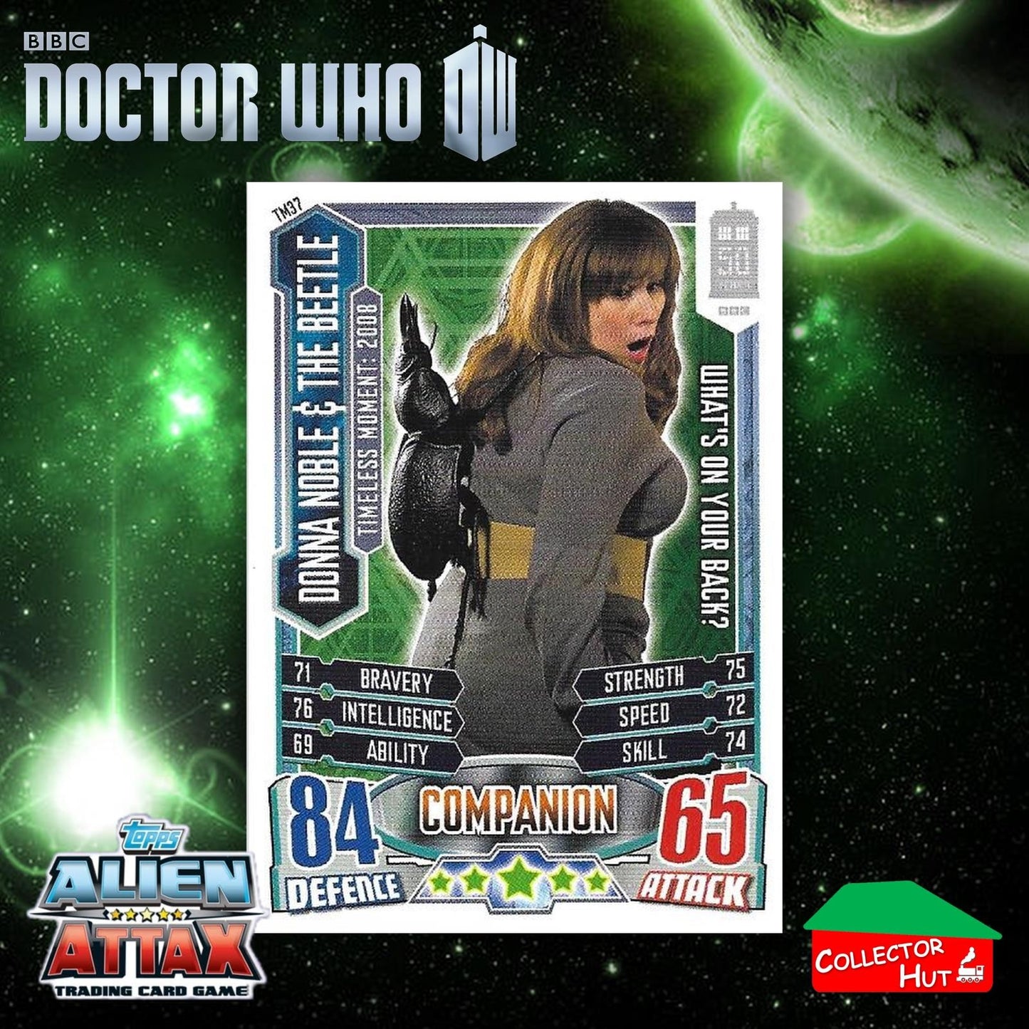 Topps Doctor Who Alien Attax 50th Anniversary Edition Companion Timeless Cards