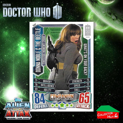 Topps Doctor Who Alien Attax 50th Anniversary Edition Companion Timeless Cards