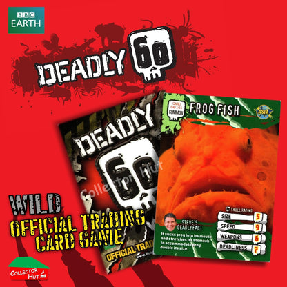 CBBC Deadly 60 WILD Trading Cards  Choose Your Cards