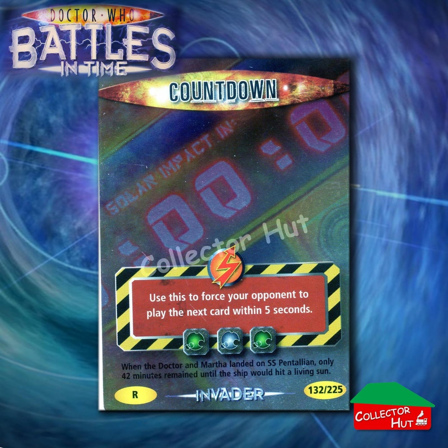 DOCTOR WHO Battles in Time #376-600 INVADER RARE & COMMON CARDS YOU CHOOSE