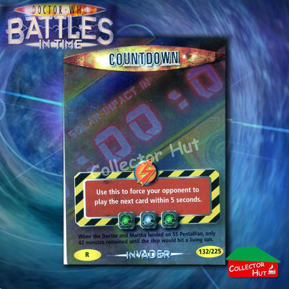 DOCTOR WHO Battles in Time #376-600 INVADER RARE & COMMON CARDS YOU CHOOSE