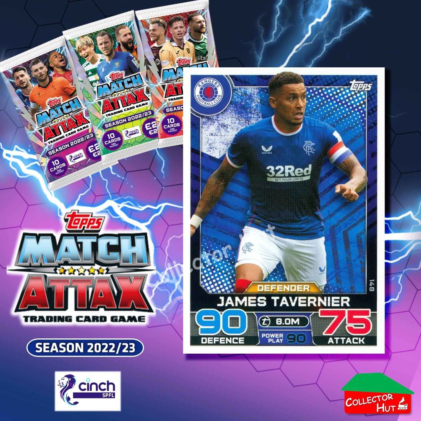 TOPPS MATCH ATTAX SPFL 2022/23 #1-162 Choose Your Card