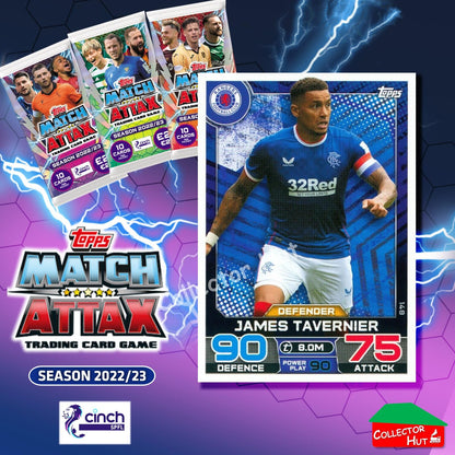 TOPPS MATCH ATTAX SPFL 2022/23 #1-162 Choose Your Card