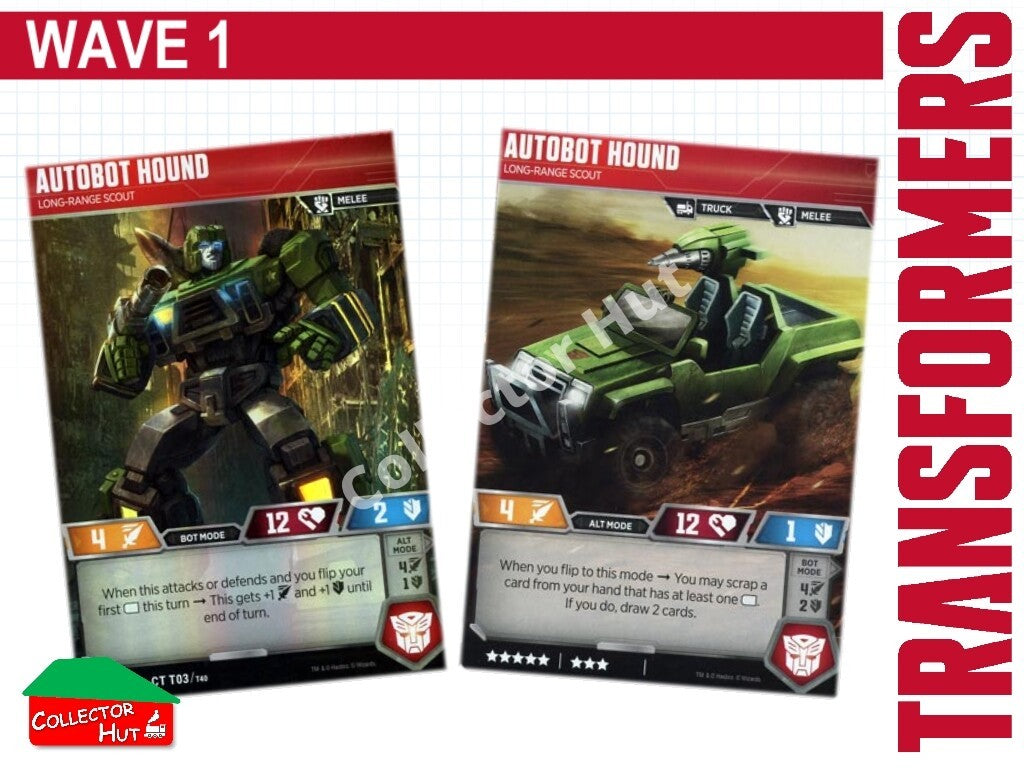Transformers TCG CHARACTER Trading Cards All Waves