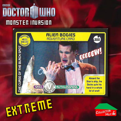 DOCTOR WHO Monster Invasion EXTREME Cards 166-344 New Fresh & Sleeved YOU CHOOSE