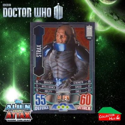 Topps Dr Who Alien Attax 50th Anniversary Edition RARE Limited & Companion Cards