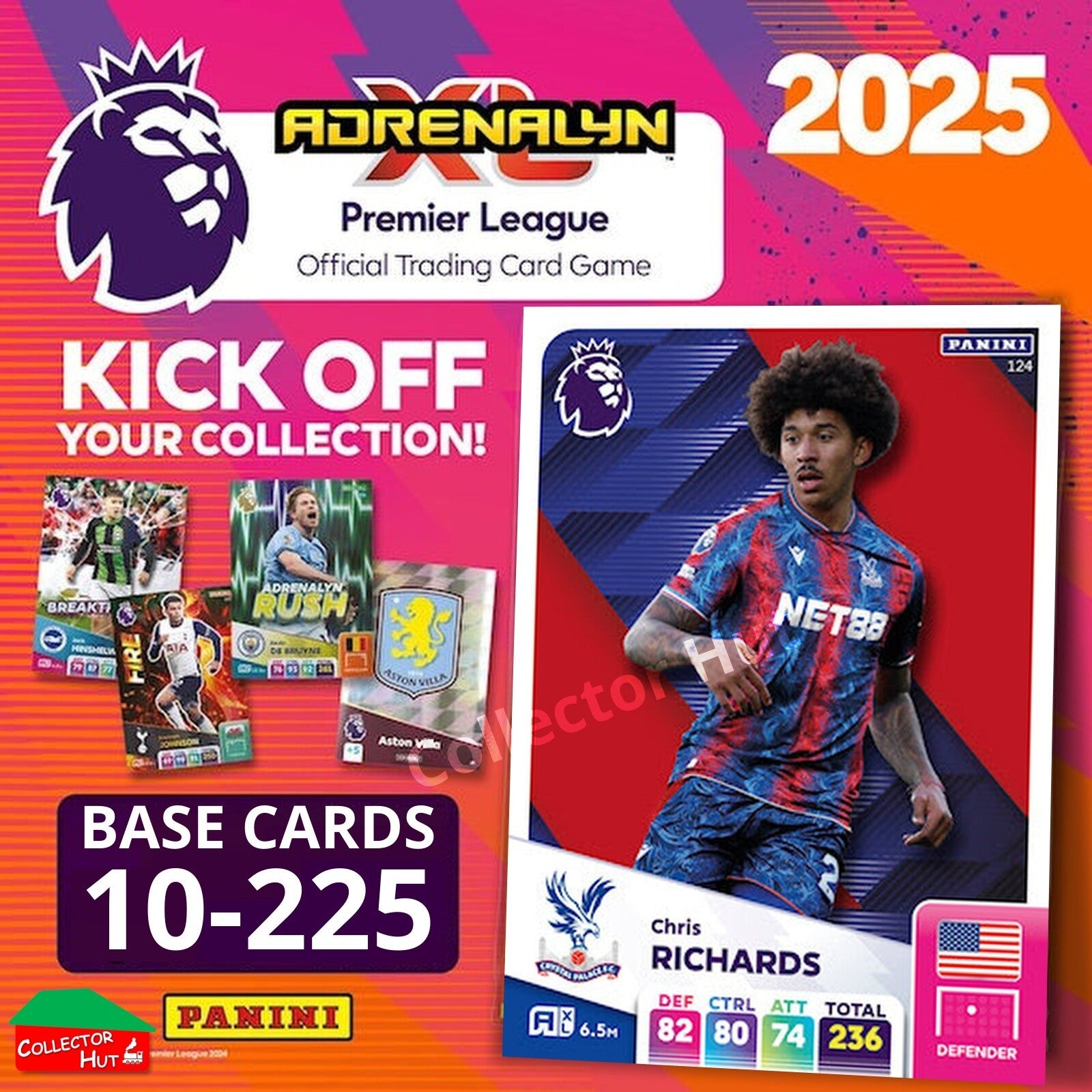 Panini Adrenalyn XL Premier League 2025 2024/25 Base & Foils #10-225