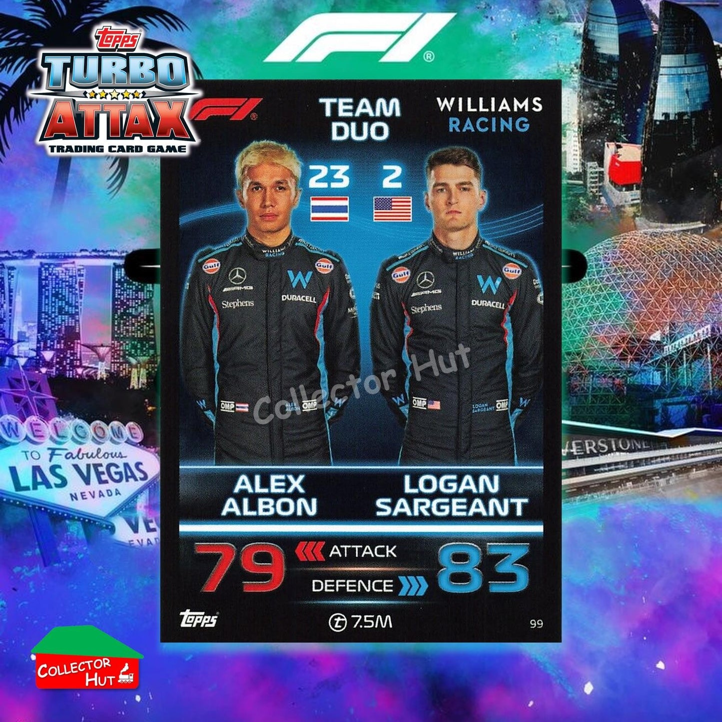Topps Turbo Attax Formula 1 F1 2023 2023/24 Base Cards #1 - #171