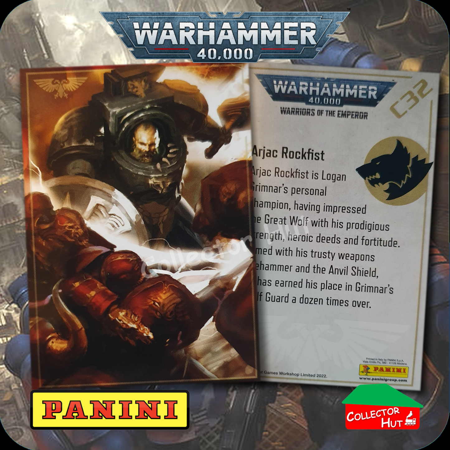 PANINI Warhammer 40,000 40k Warriors of the Emperor Trading Cards You Choose