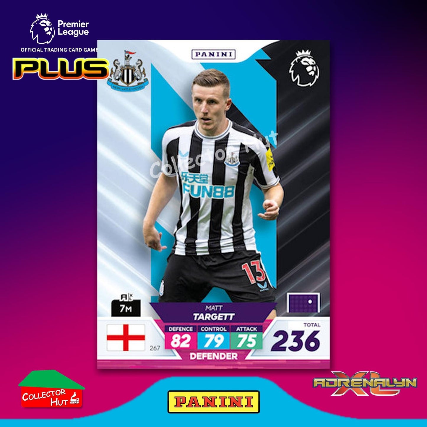 Panini Premier League Adrenalyn XL PLUS 2023 2022/23 Base Cards #190 - #369