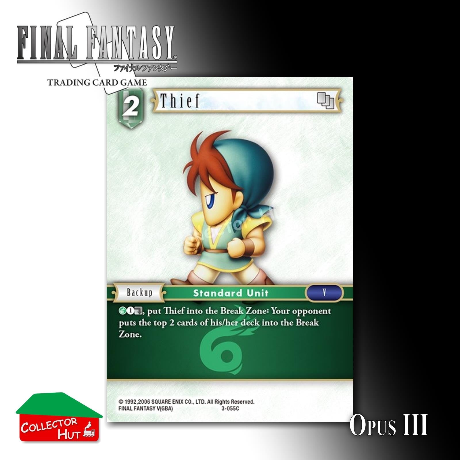 Final Fantasy Trading Card Game OPUS III 3 Singles You Choose