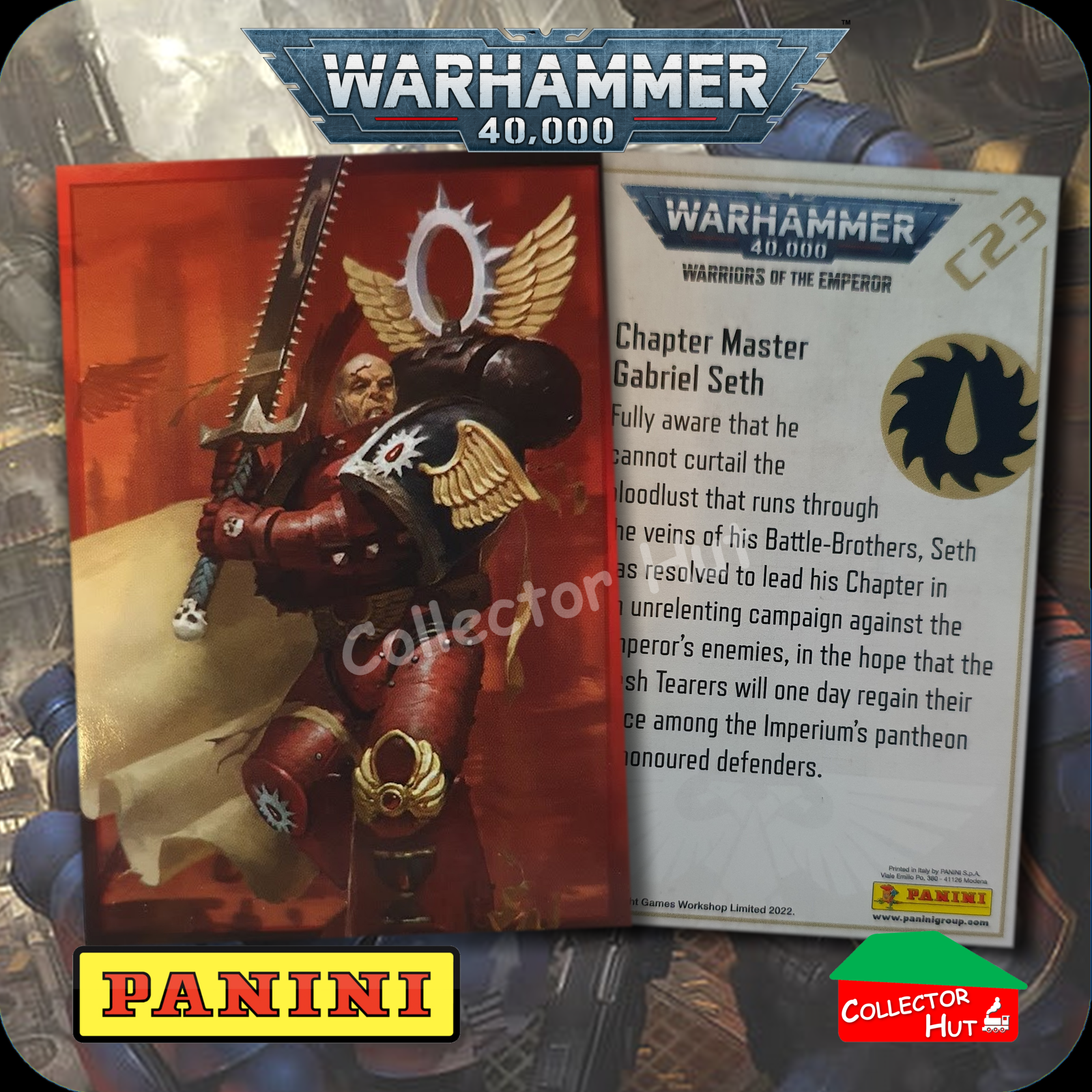 PANINI Warhammer 40,000 40k Warriors of the Emperor Trading Cards You Choose