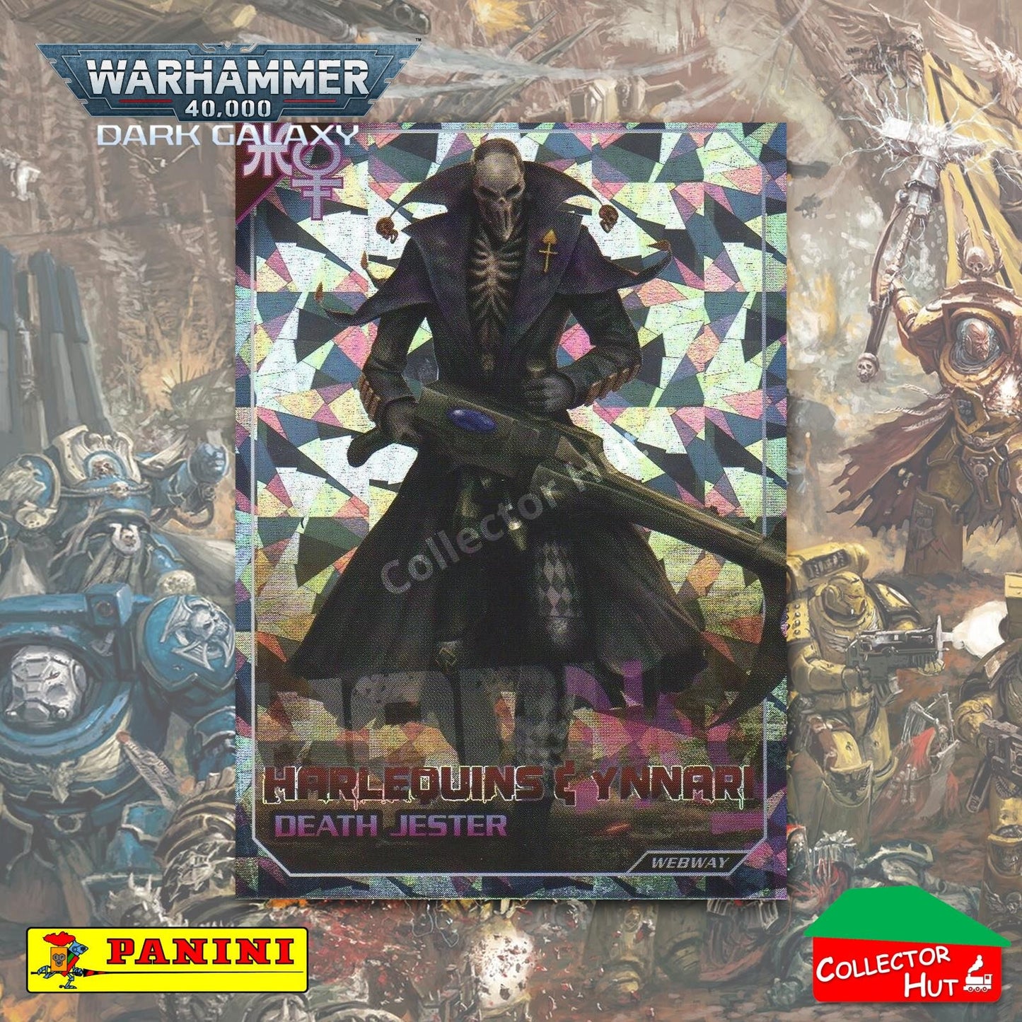 PANINI Warhammer 40,000 Dark Galaxy Webway Inferno Adamantium Limited FOIL Cards