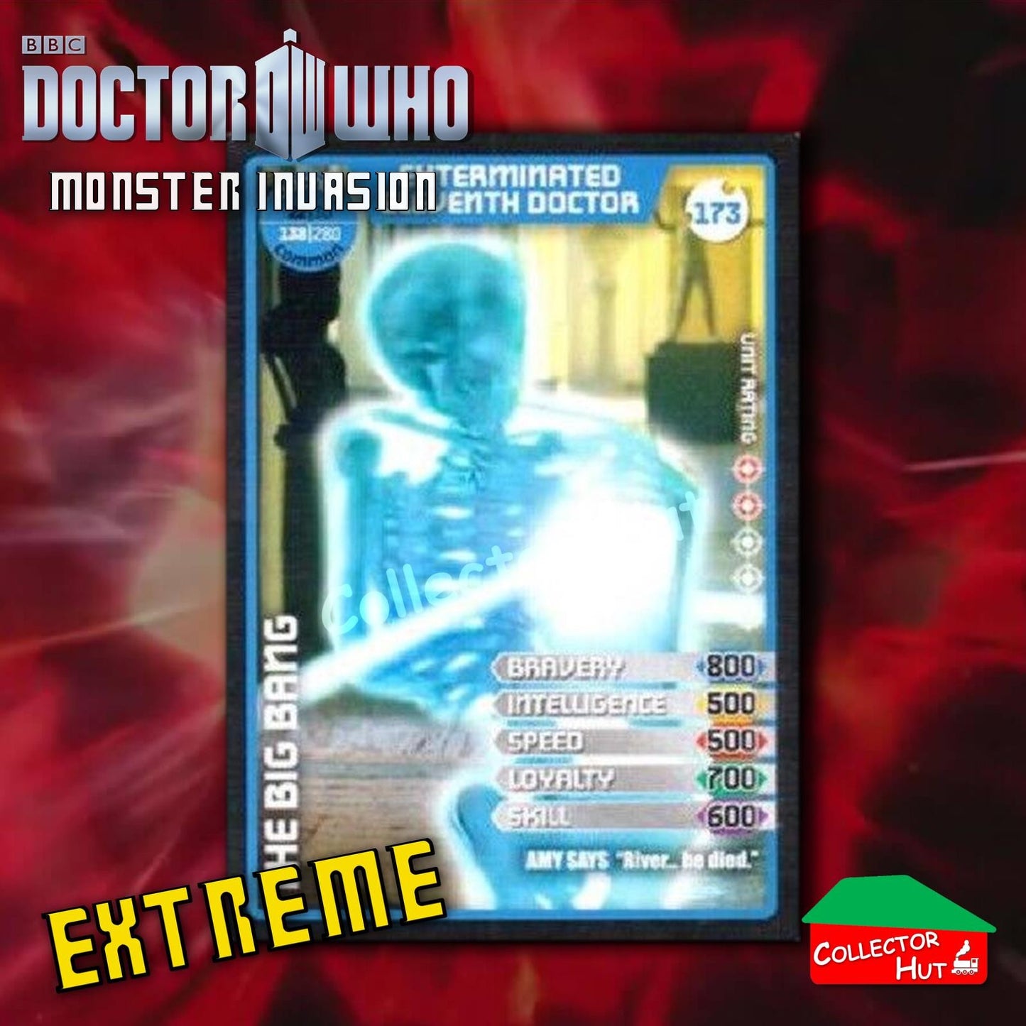 DOCTOR WHO Monster Invasion EXTREME Cards 166-344 New Fresh & Sleeved YOU CHOOSE