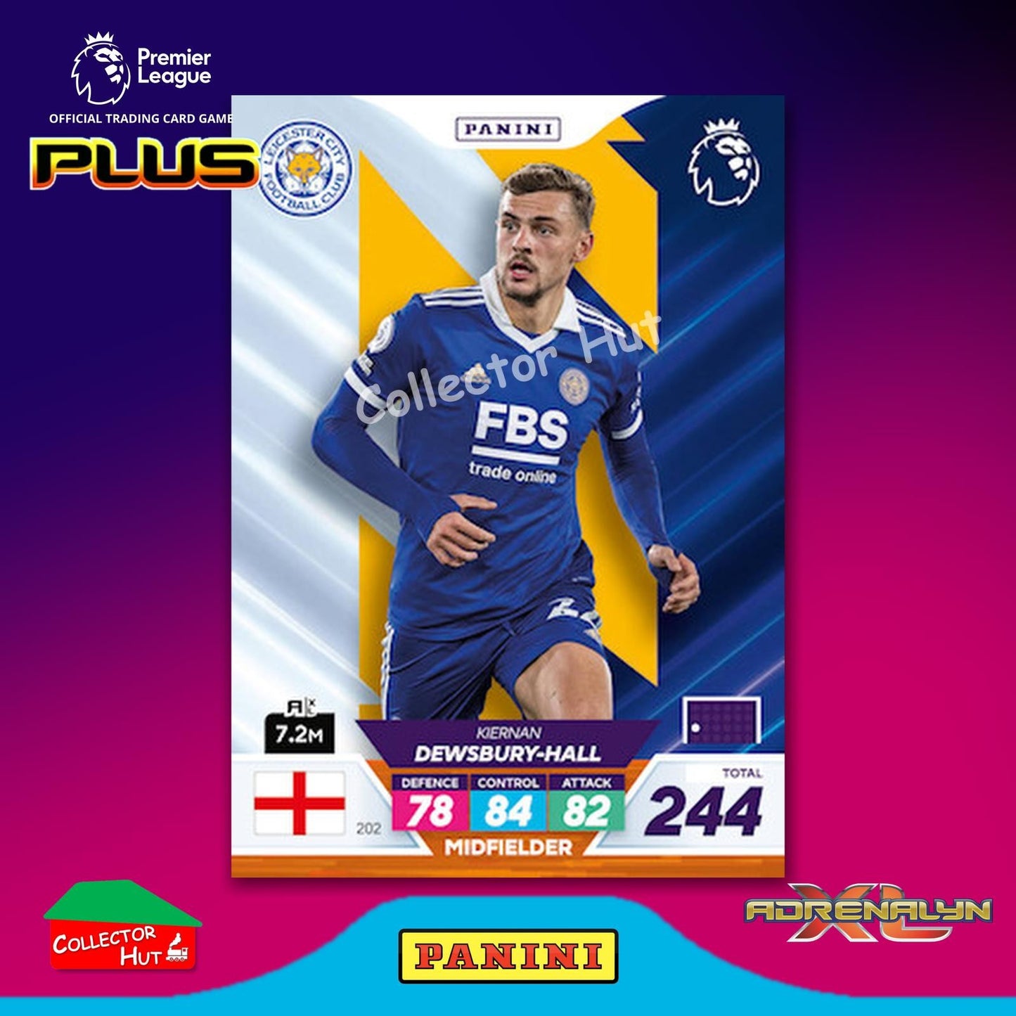 Panini Premier League Adrenalyn XL PLUS 2023 2022/23 Base Cards #190 - #369