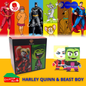 McDonald's Happy Meal WB Warner Brothers 100th Year Anniversary DC Tin Head Toys