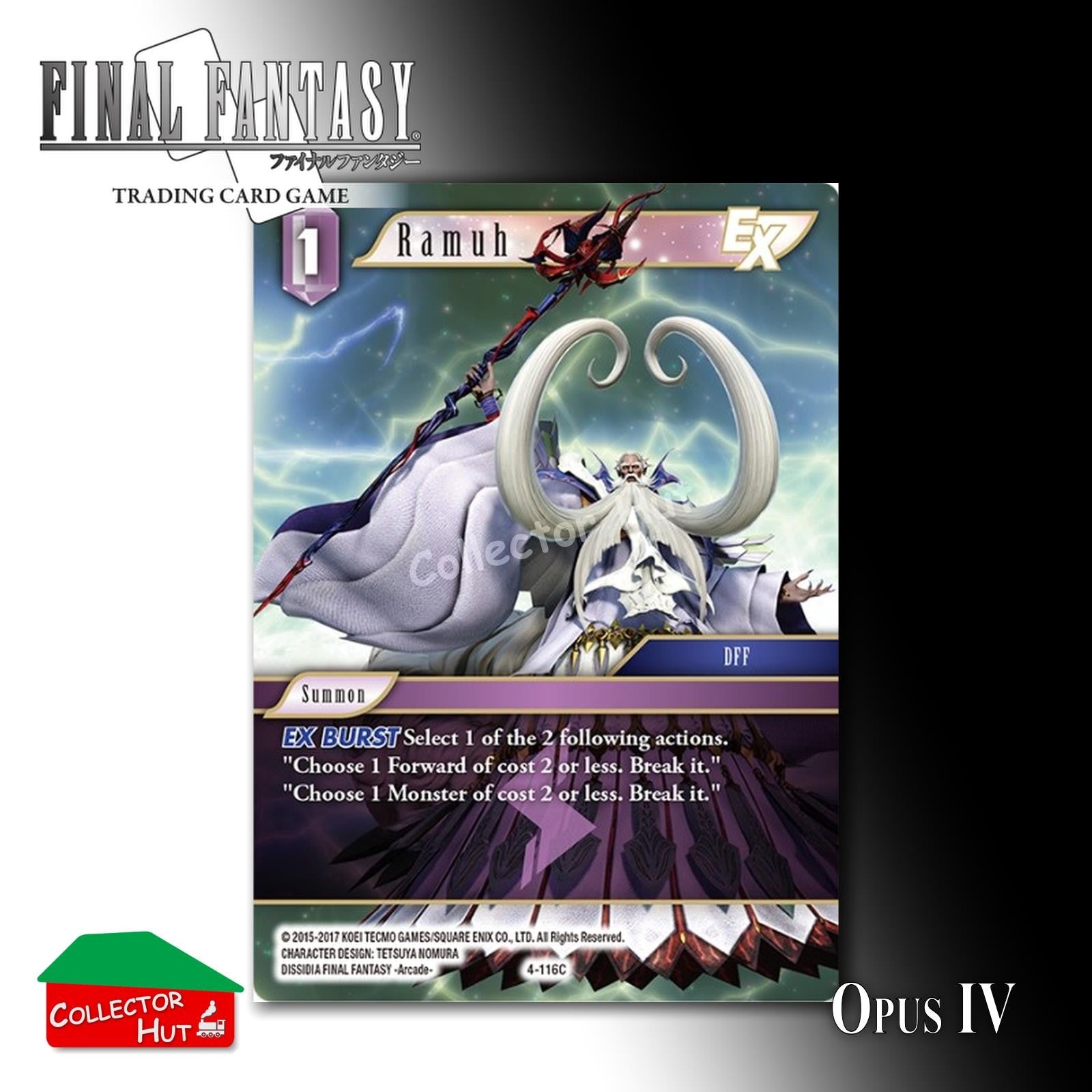 Final Fantasy Trading Card Game OPUS IV 4 Singles You Choose