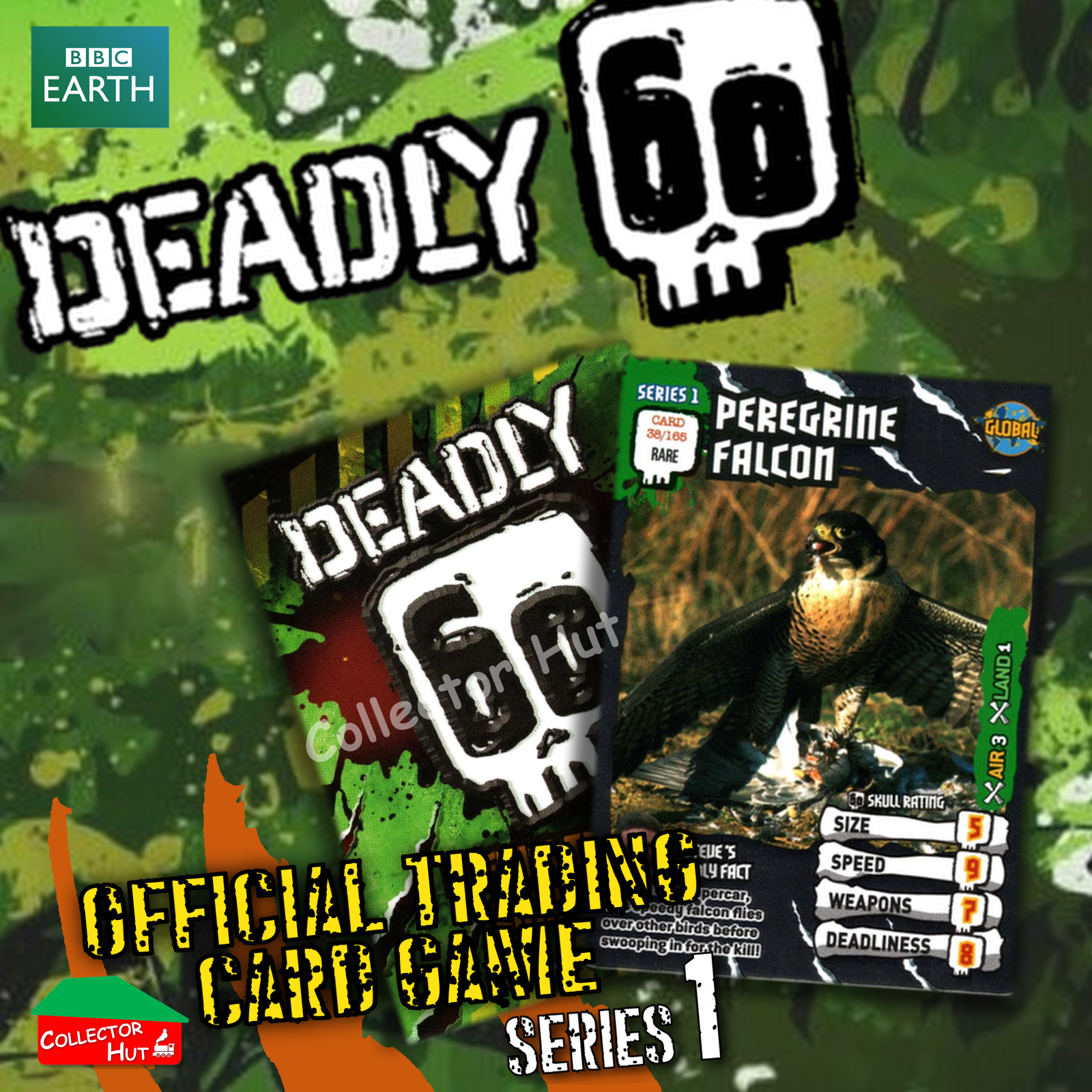 CBBC Deadly 60 Season 1, 2 & Wild FOIL RARE LIMITED Trading Cards