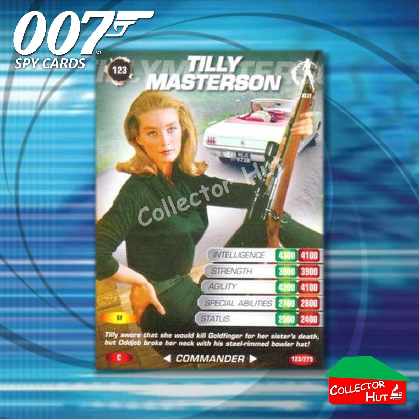 James Bond 007 Commander Spy Cards BASE COMMON YOU CHOOSE