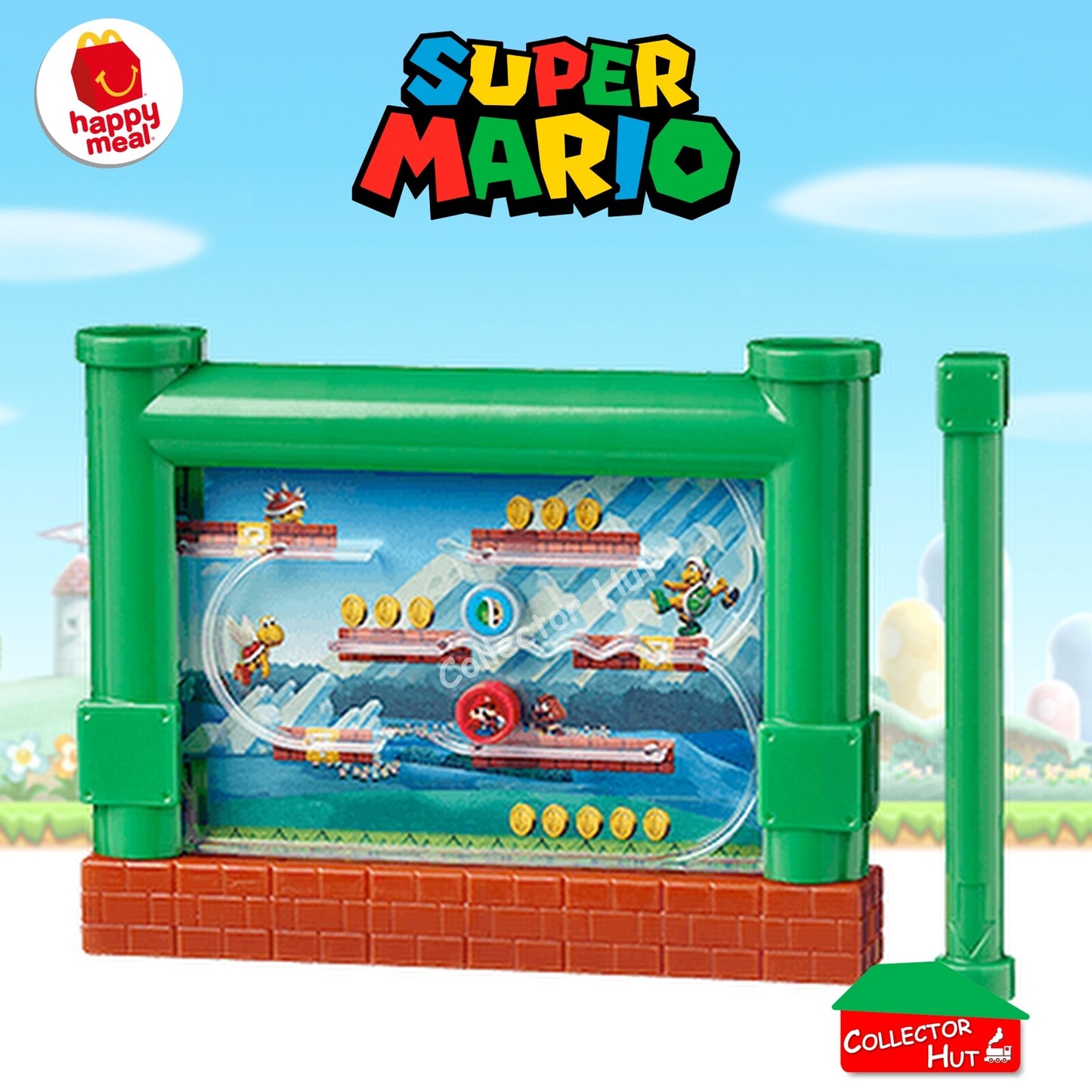 McDonald's Happy Meal Super Mario 2018 Plastic Toys Figurines New & Sealed