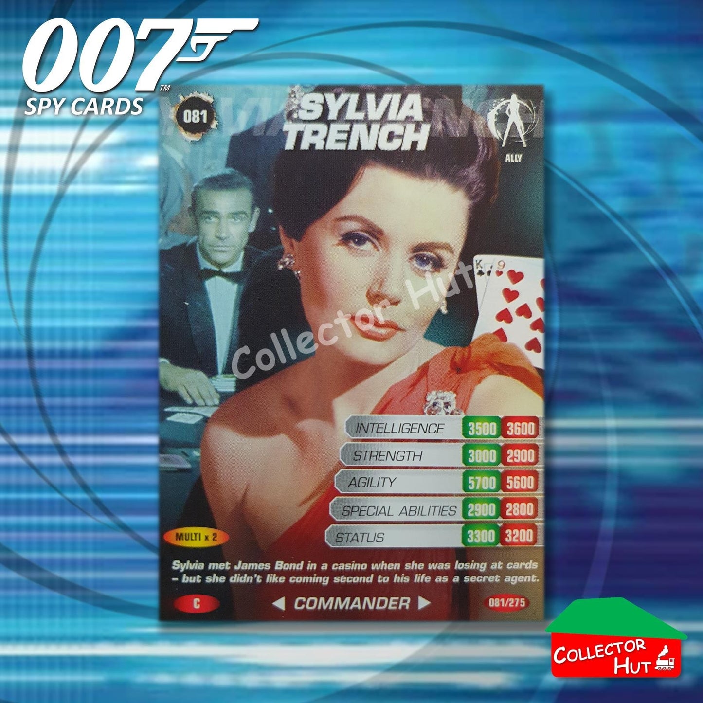 James Bond 007 Commander Spy Cards BASE COMMON YOU CHOOSE