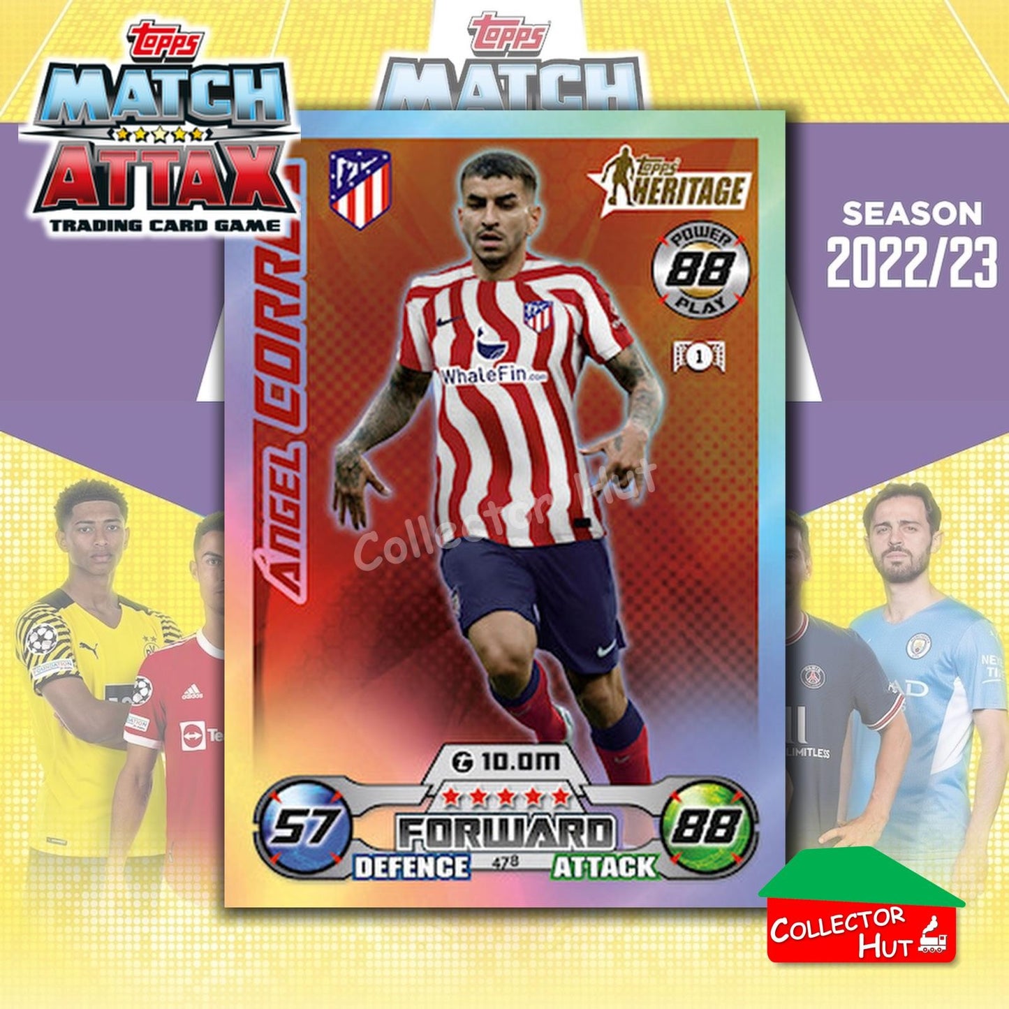 Topps Match Attax EuropA Champions League 2022/23 FOIL LEGEND LIMITED CARDS